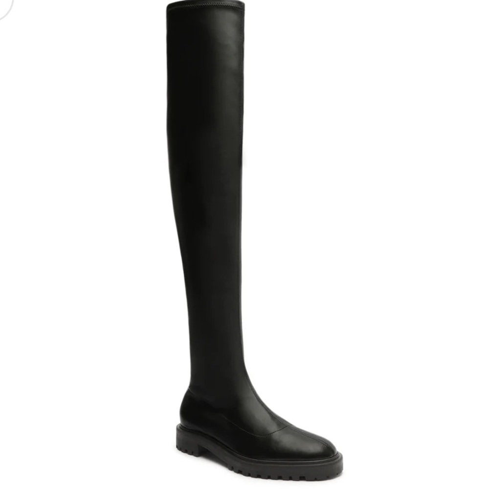 Barely worn Schutz thigh high biker boot!